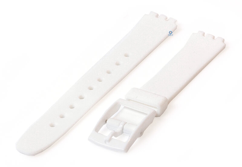 Swatch Lady watch strap 12mm white
