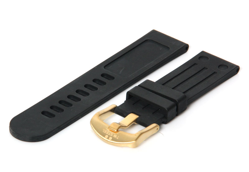 Watchstrap TW STEEL Goliath Black