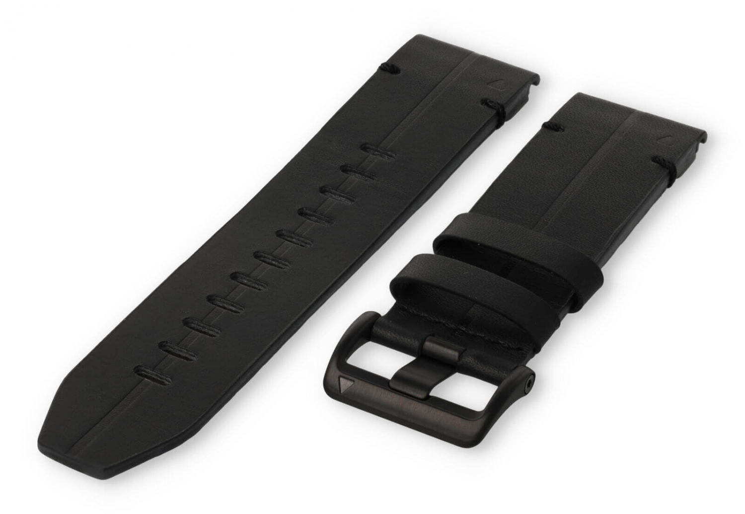 Garmin Fenix 5X/6X/7X watch band leather - black