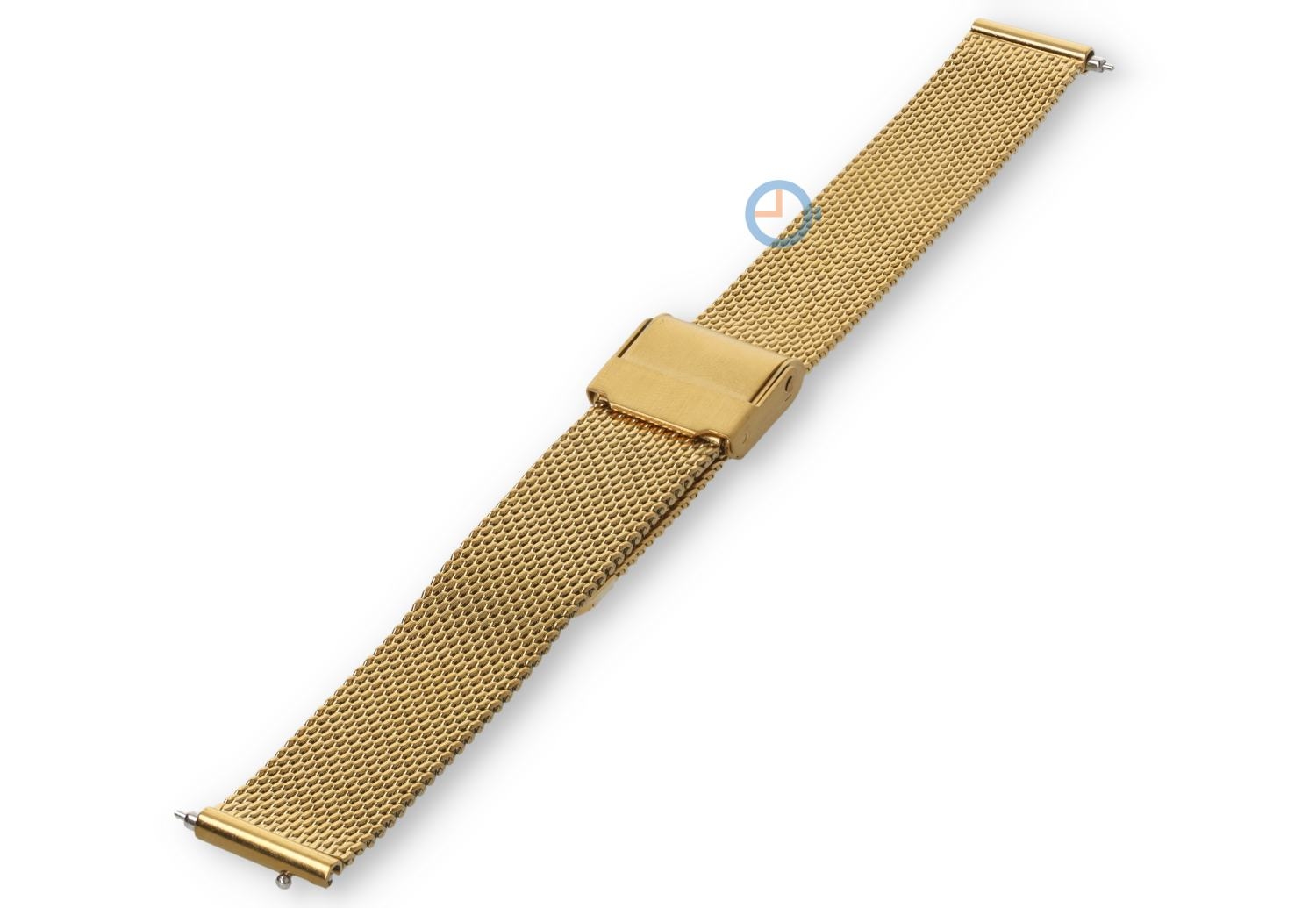 Universal Rosefield watch strap - 16mm - yellow gold