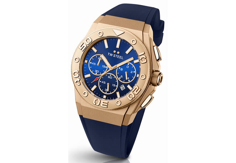 TW Steel CEO Diver CE5011 watch strap blue - 32mm