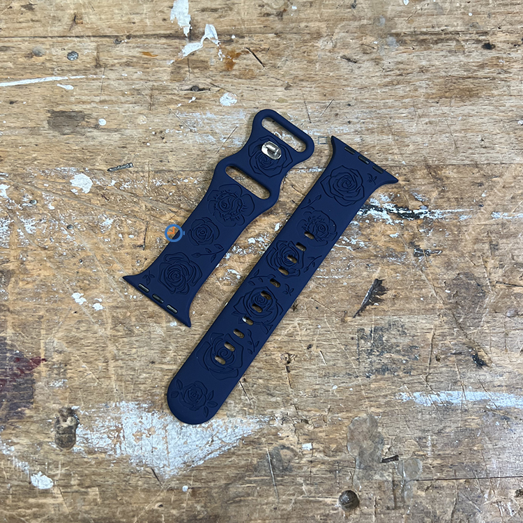 Apple watch strap 45mm - Roses Navy