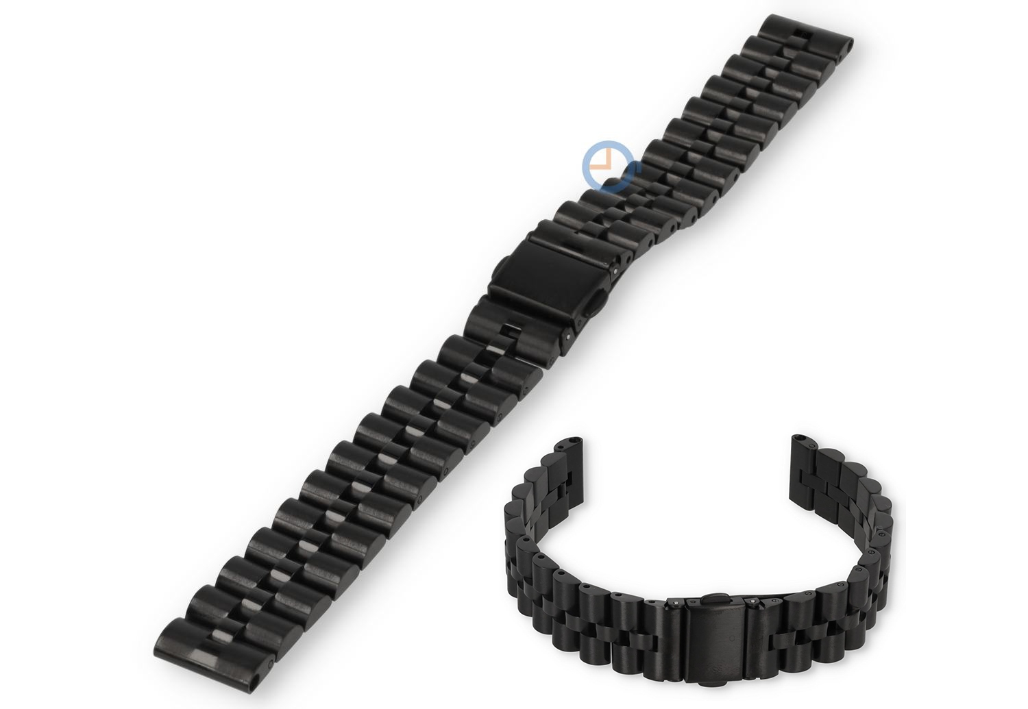 14mm Rolex President's bracelet - black metal
