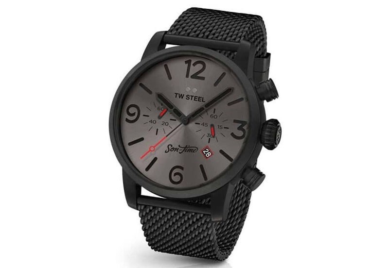 TW Steel Maverick MST4 watch strap black - 24mm
