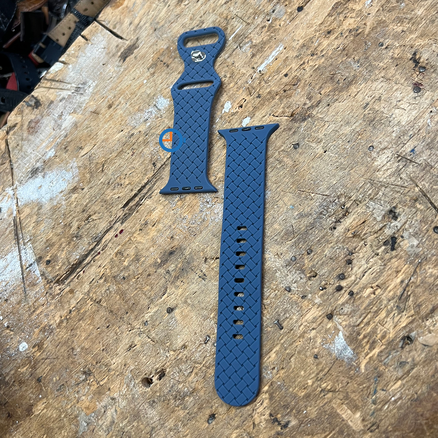 Silicon strep - Apple Watch 41mm - greyblue