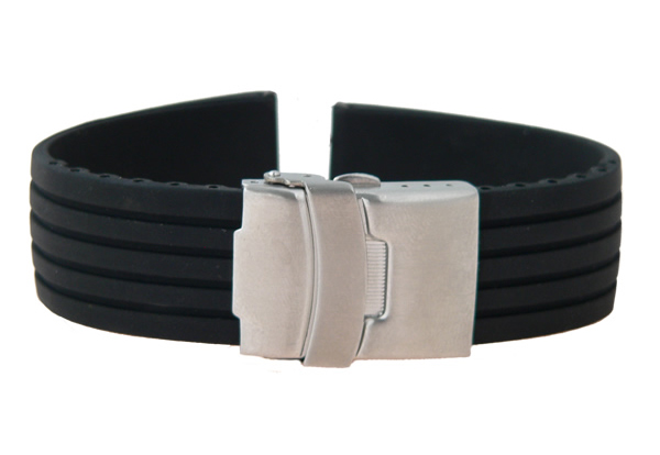 Watchstrap 24mm black