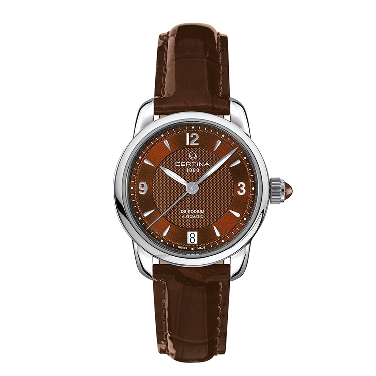 Certina leather strap C0252071629700A 16/14mm brown