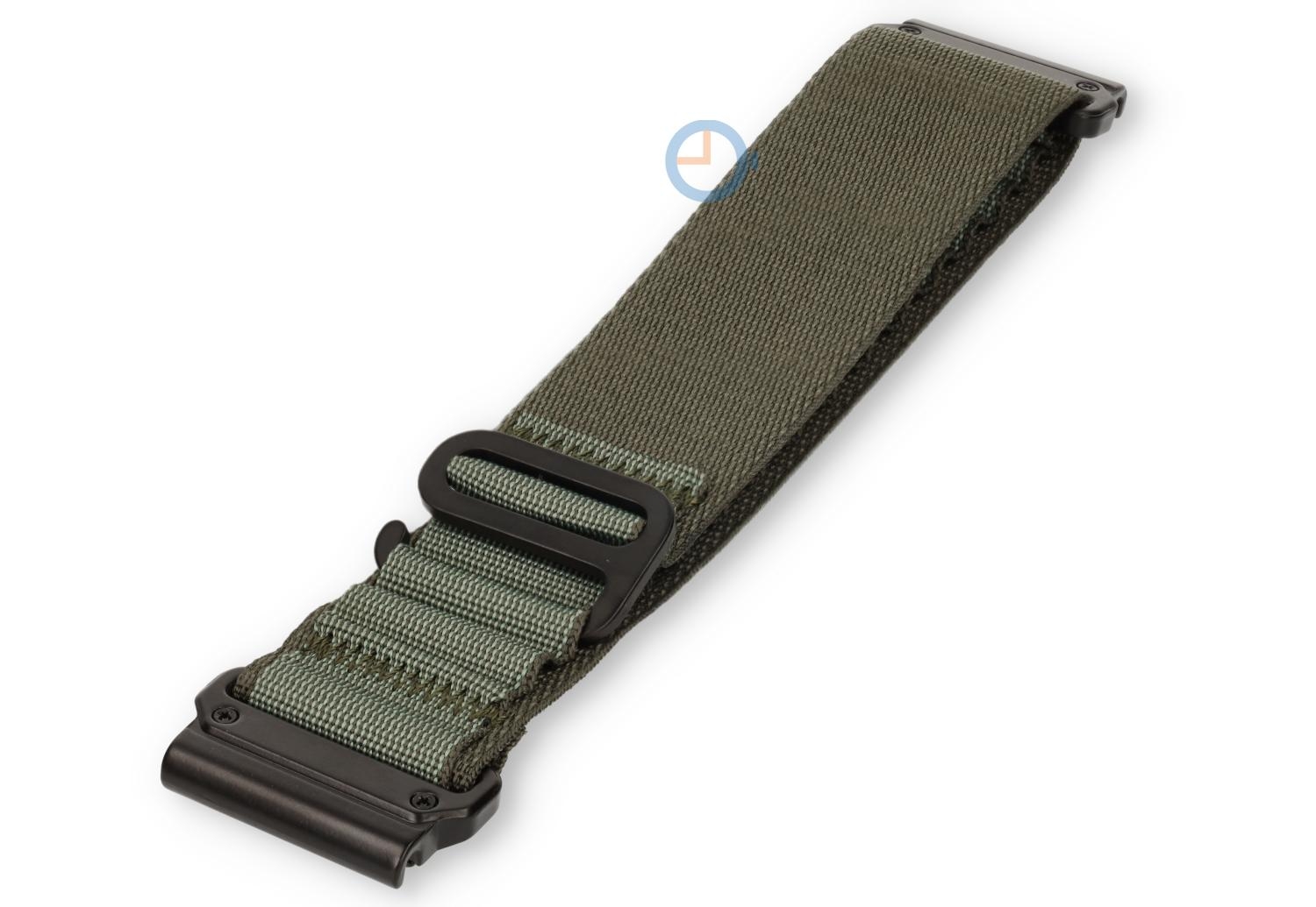 Garmin Epix 2 - 51mm Alpine strap - nylon - armygreen