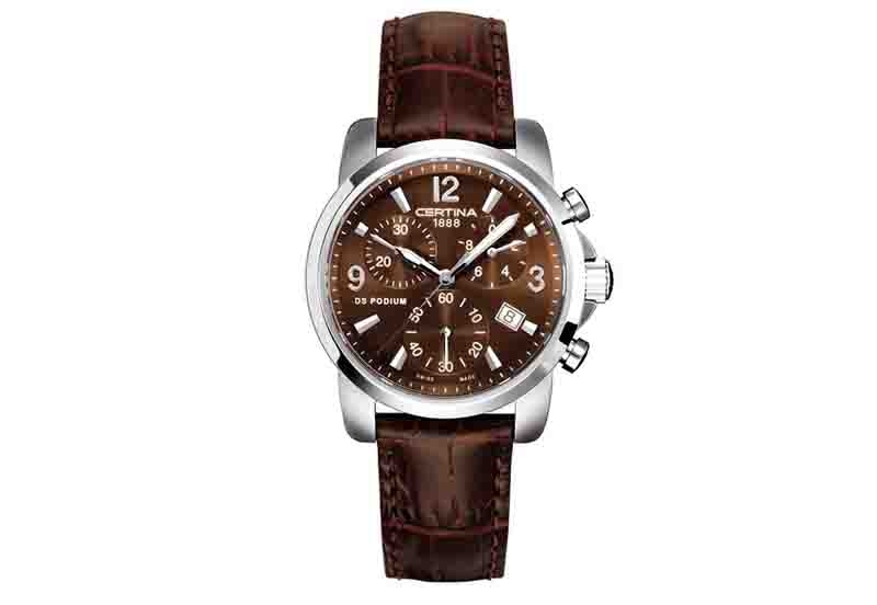Certina leather strap C0012171629700A 17/14mm