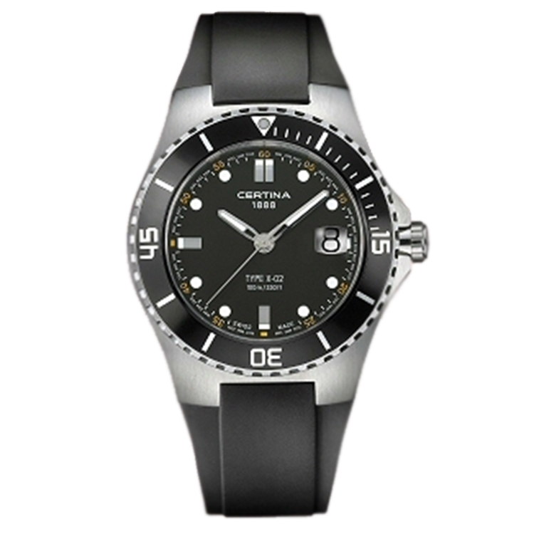 Certina strap C26070814261A black nylon