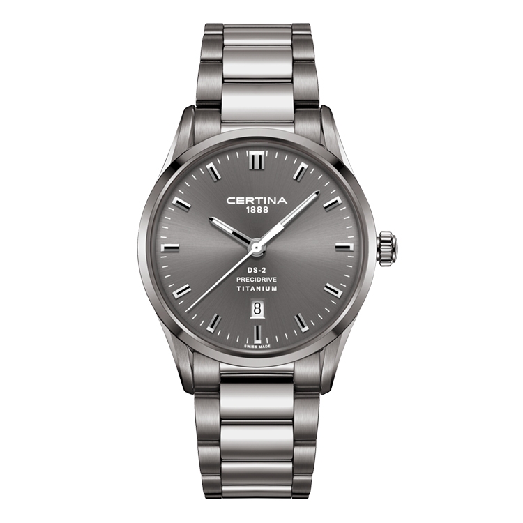Certina strap C0244104408120A 2mm grey