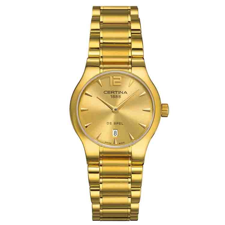 Certina strap C0122093302700A geel