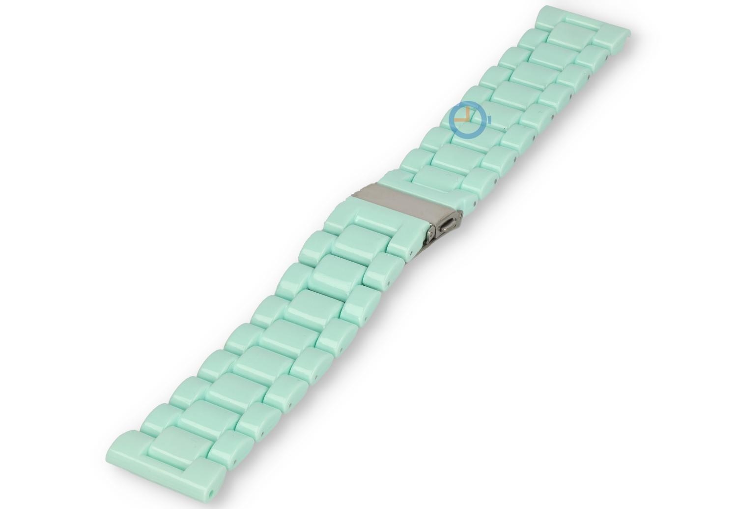 Resin watch strap 22mm - Mint-Green