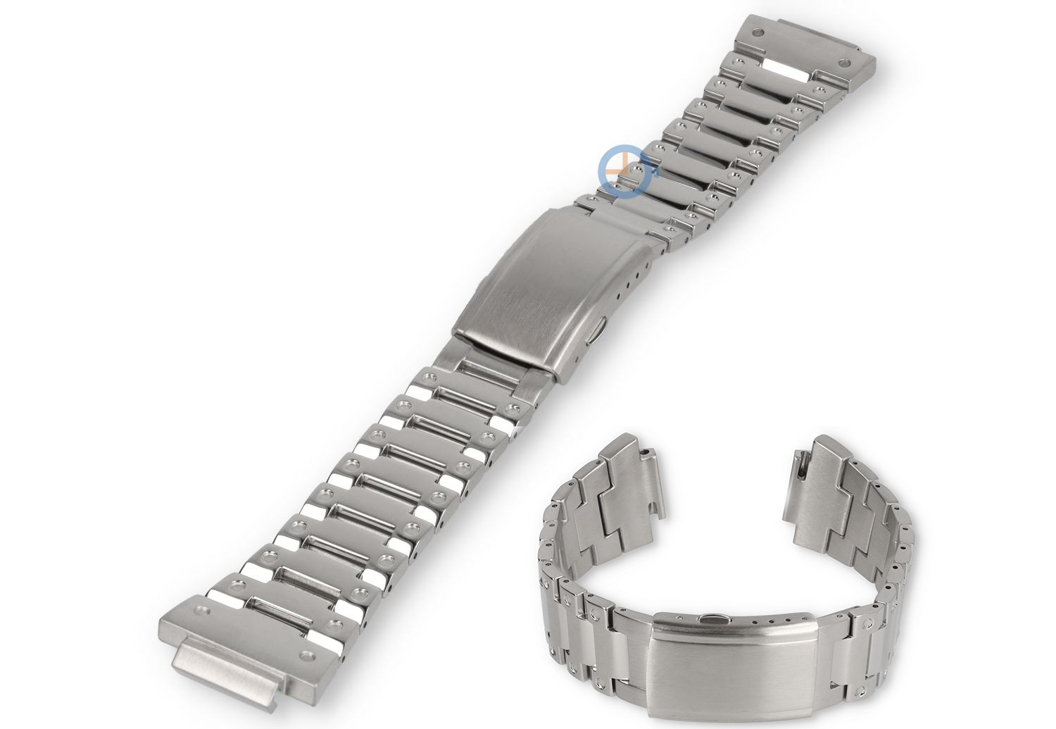 G-Shock DW-5600 stainless-steel bracelet - silver
