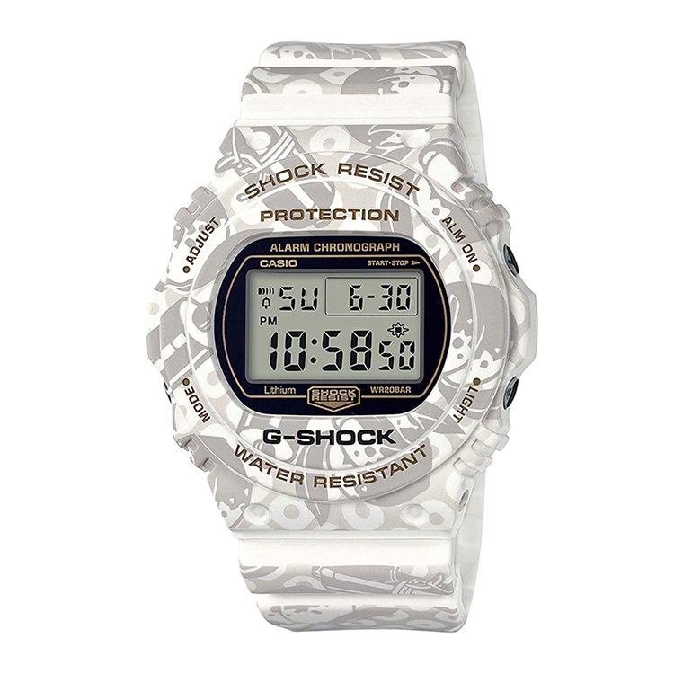 Watch strap G-Shock DW-5700SLG-7