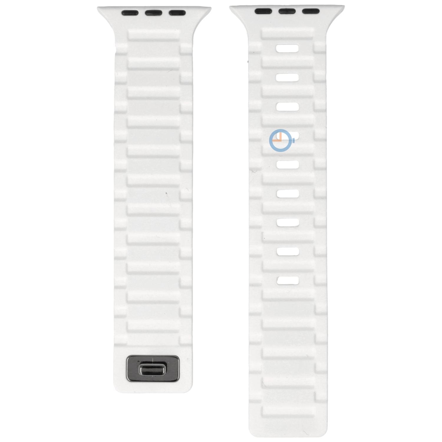 Silicon strap Apple 41mm - White