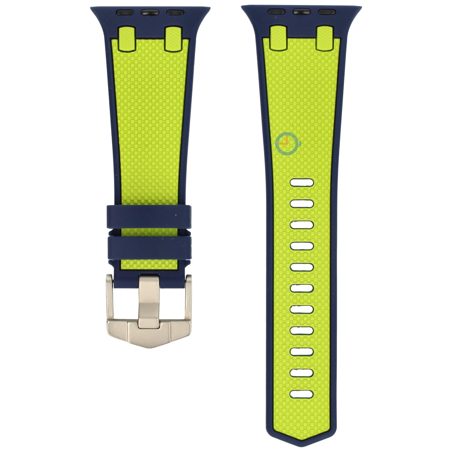 AP Style strap for Apple Watch 41mm - Navy Green
