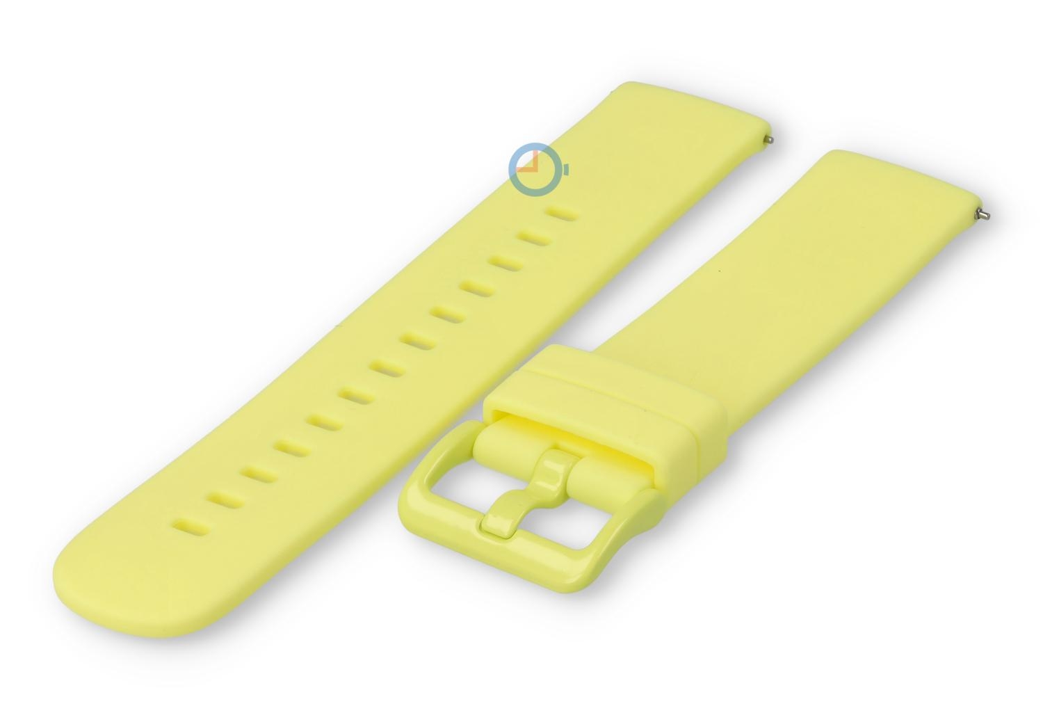 22mm Seamless flexible strap: lemon