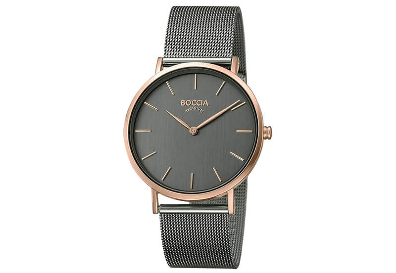 Boccia 3273-08 watch band steel