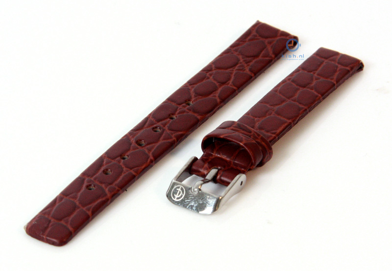 Watchstrap 8mm brown leather