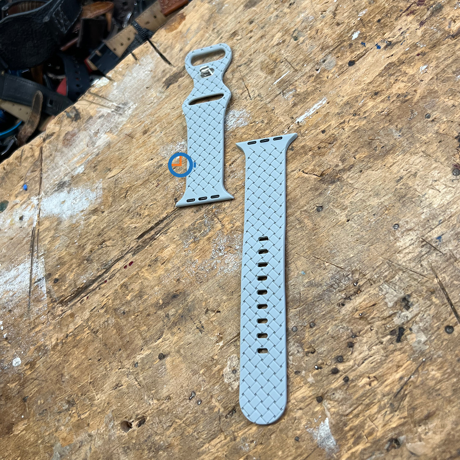 Silicon strep - Apple Watch 45mm - grey