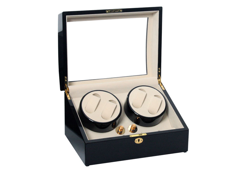 Watchwinder 4+6 watches ebony