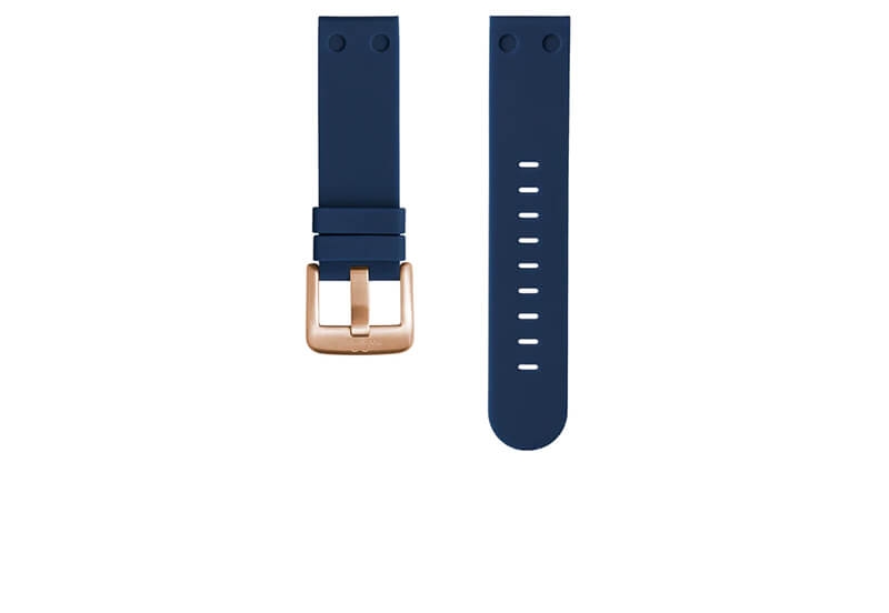 TW Steel Canteen watch strap blue - 24mm