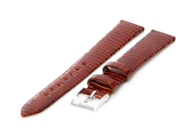 Watchstrap 16mm brown leather