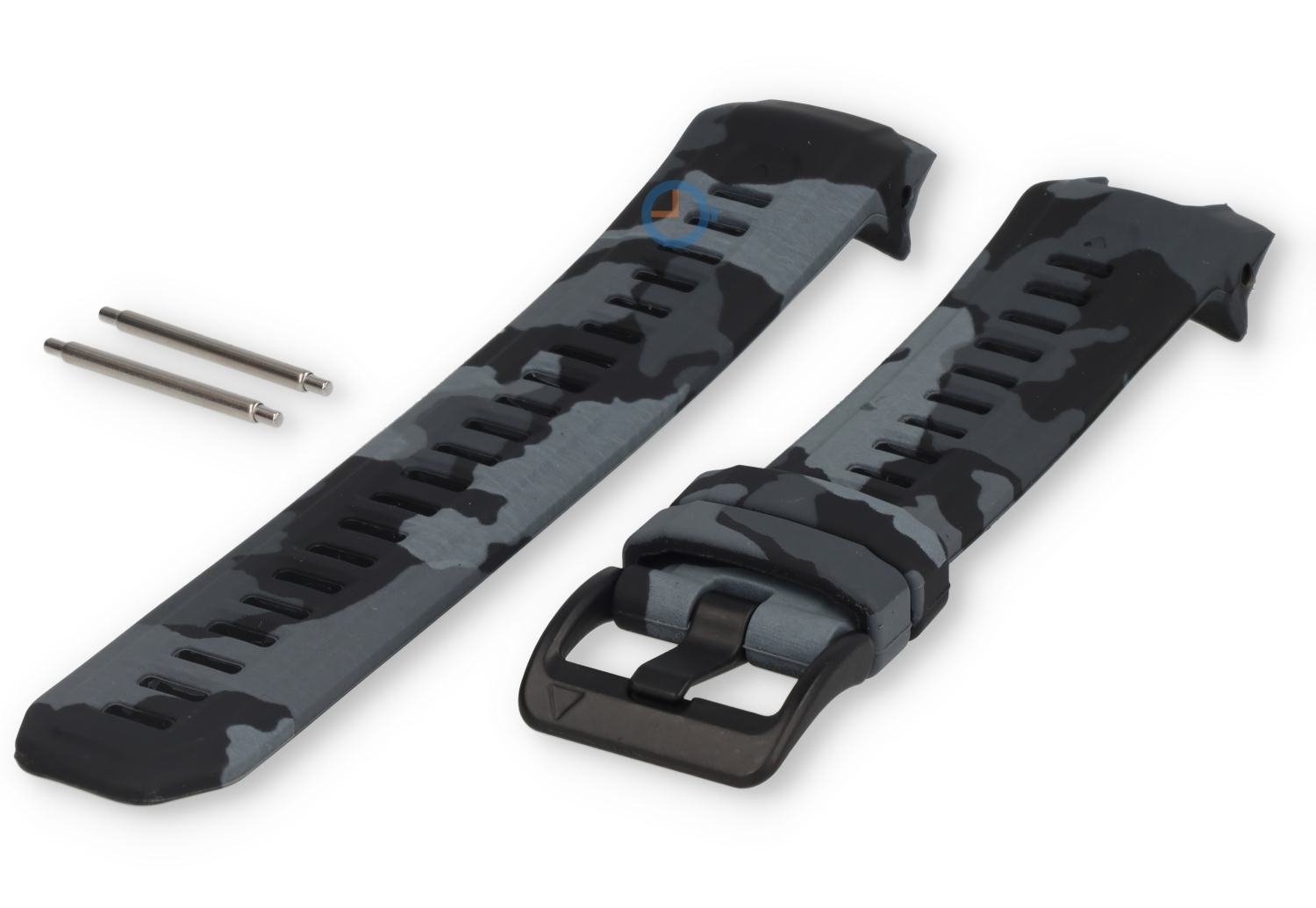 Camouflage strap Garmin Instinct 3 - 45mm - black