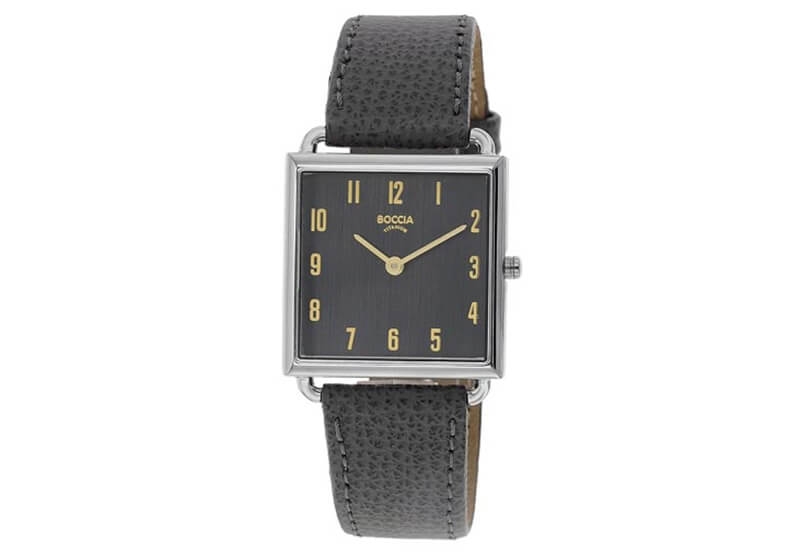 Boccia 3305-03 watch band leather