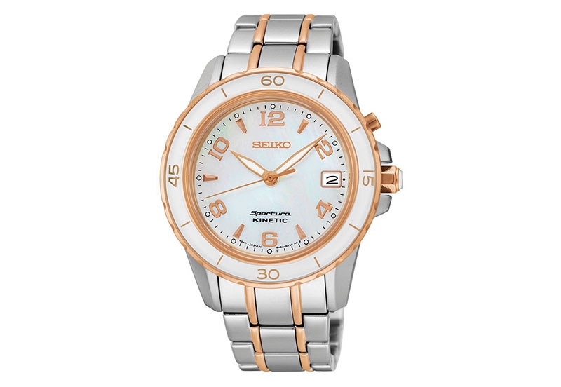 Original watch strap for Seiko SKA878P1