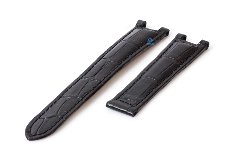 Watchstrap Cartier Versailles 16mm black