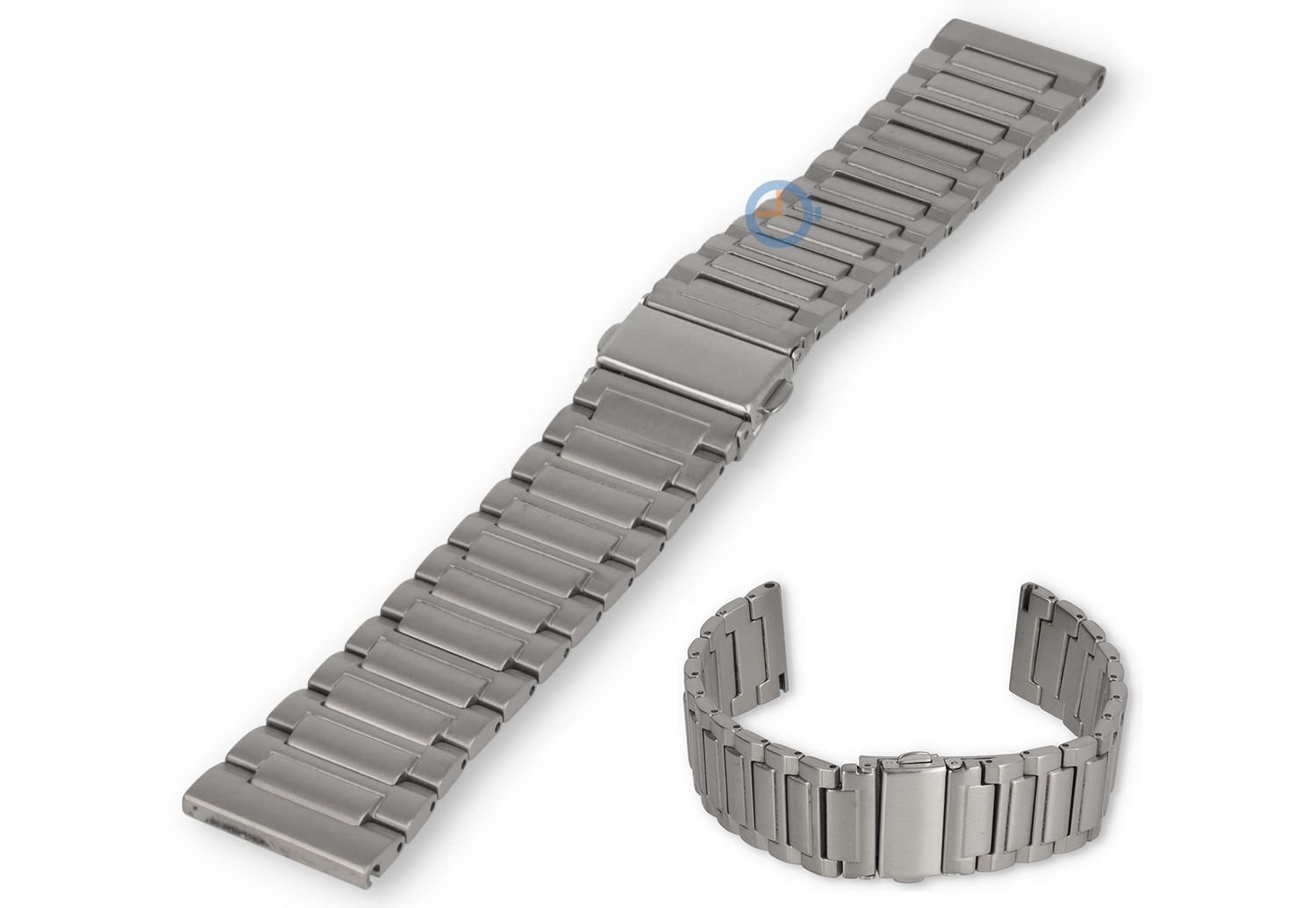 22mm Quick-Switch watch strap - matsilver