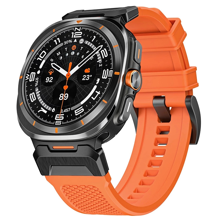 Samsung Galaxy Watch Ultra Watch7 strap - Electric Tangerine