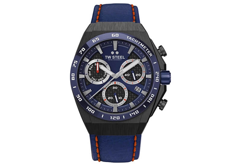 Watch strap TW Steel CE4072 - blue