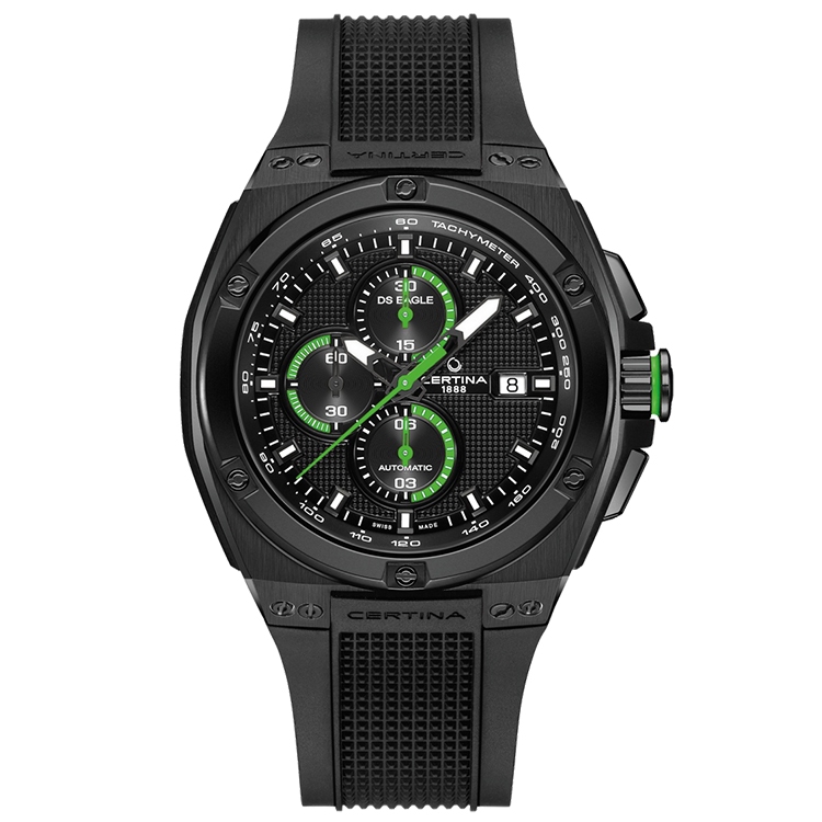Certina bracelet C0237271705100A black rubber