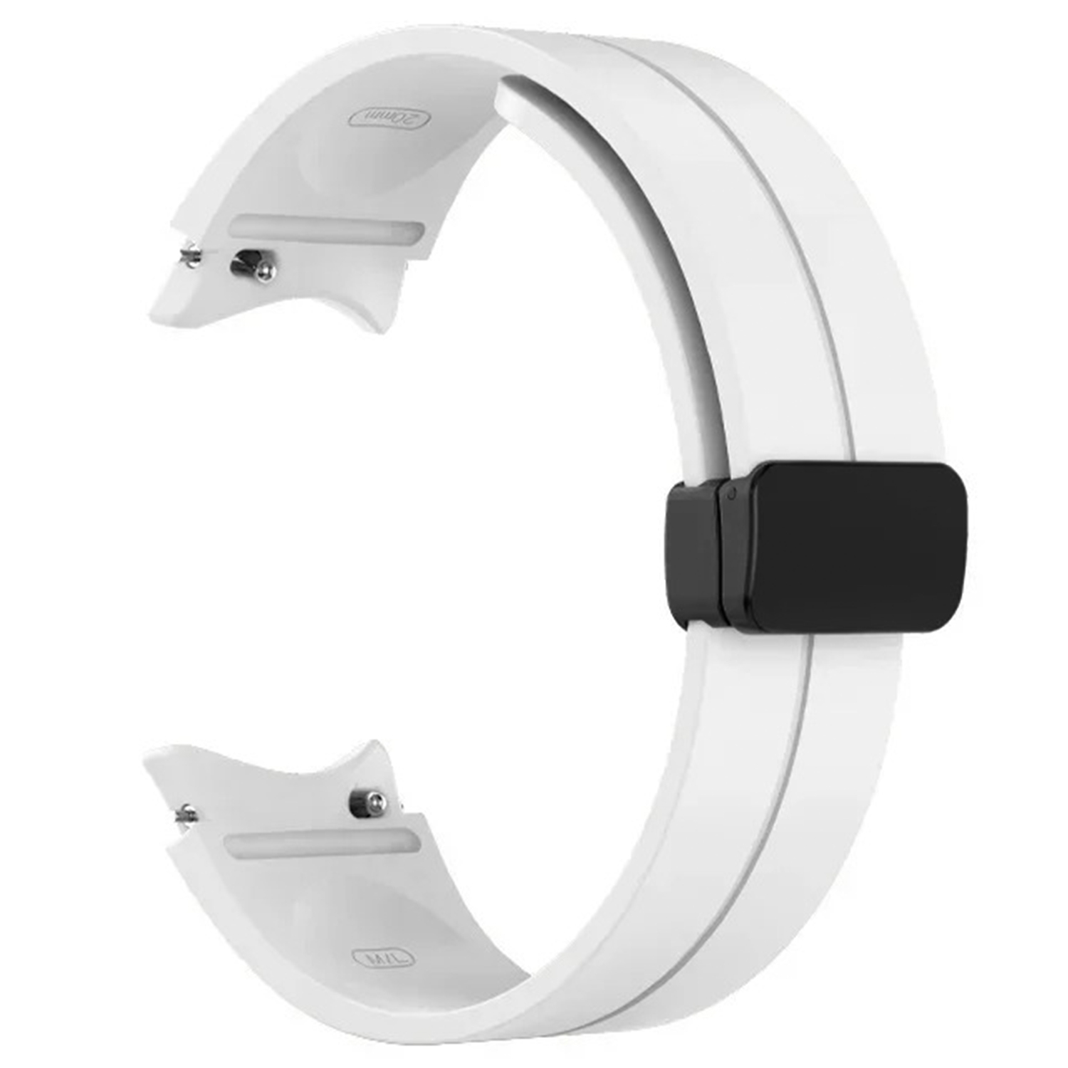 Galaxy Watch6 D-Buckle sport band (M/L) - white