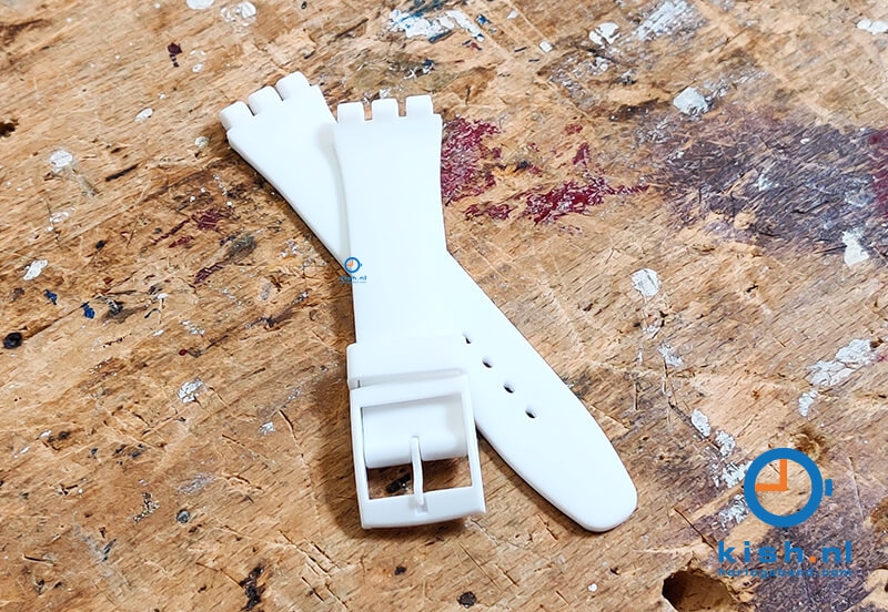 Swatch Irony Sistem51 watch strap 20mm white