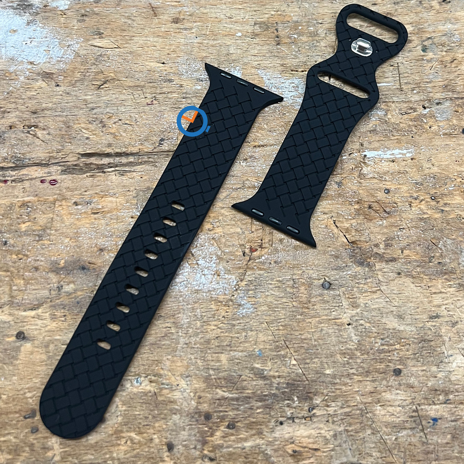 Silicon strep - Apple Watch 45mm - black