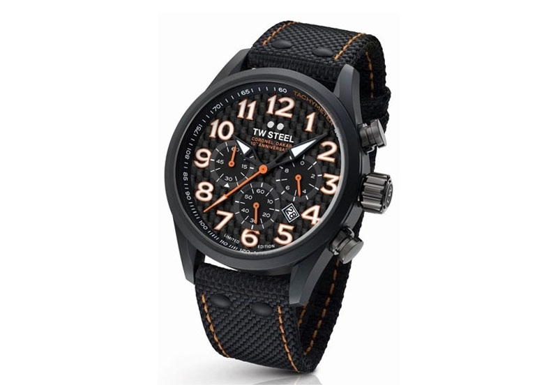 TW Steel Volante TW964 watch strap black - 24 mm