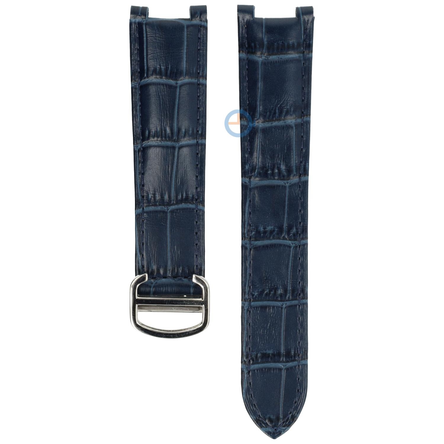 Bracelet for Cartier Pasha - 20/12 - blue with silver