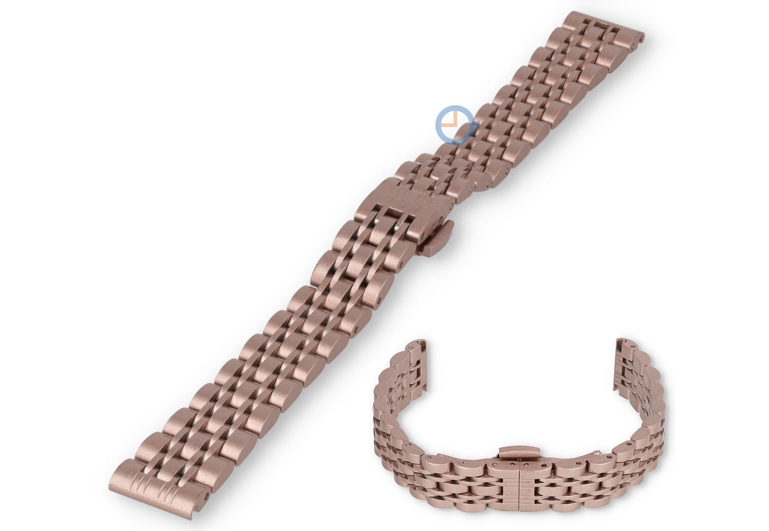 14mm Rolex Jubilee bracelet - pink metal