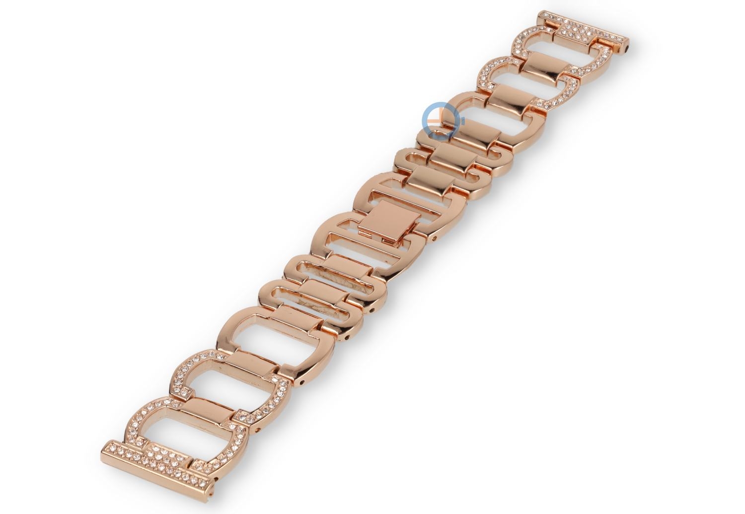 Universal strap Guess - 22mm - rosegold diamonds