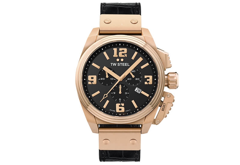 Watch strap TW Steel TW1115 - black