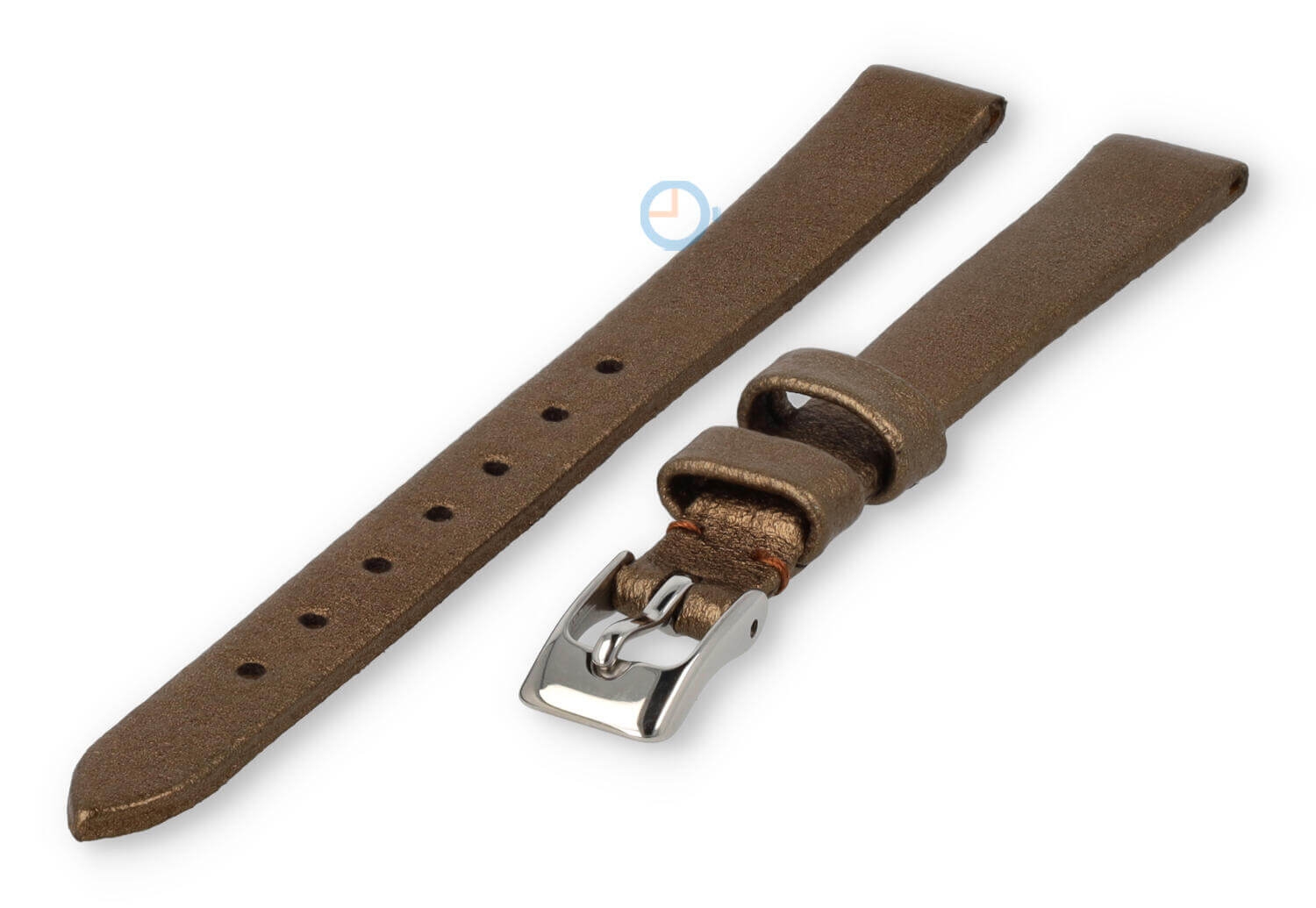 Seamless and smooth strap 8mm - shimmer bronze