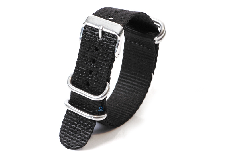 Watch strap 18mm nato - black