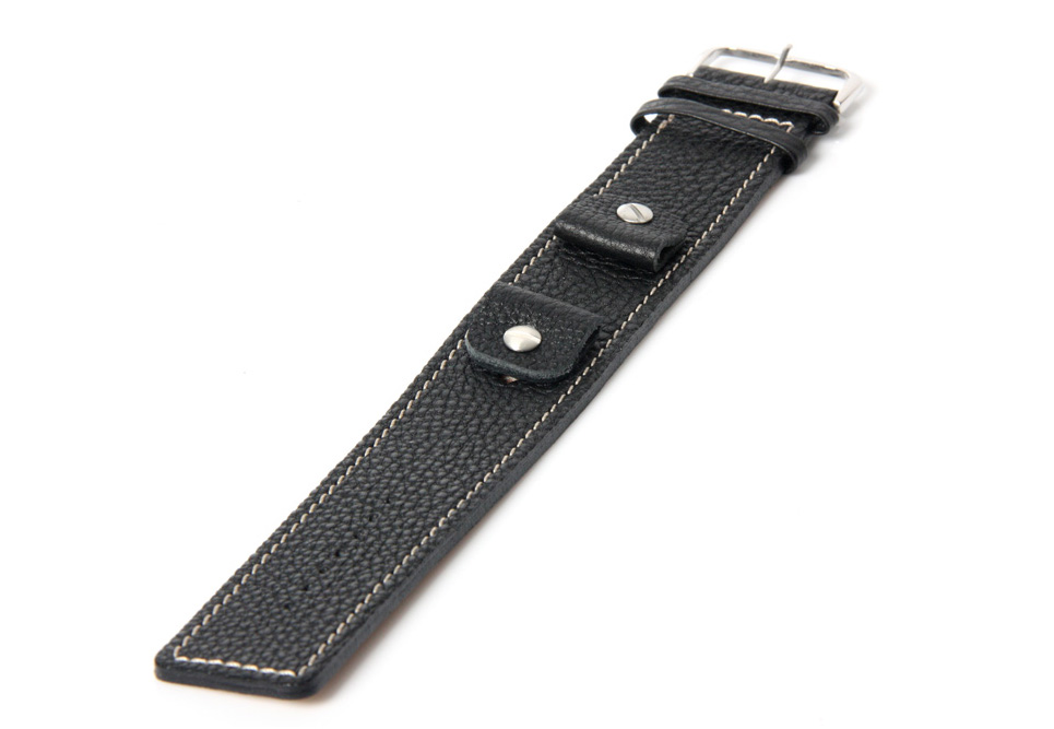 Watchstrap 22mm black