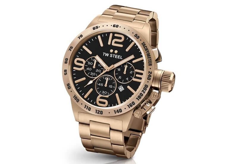 TW Steel Canteen CB174 watch strap rosegold - 24 mm