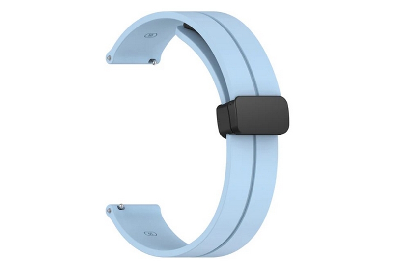Durable silicone strap 18mm - Pastelblue