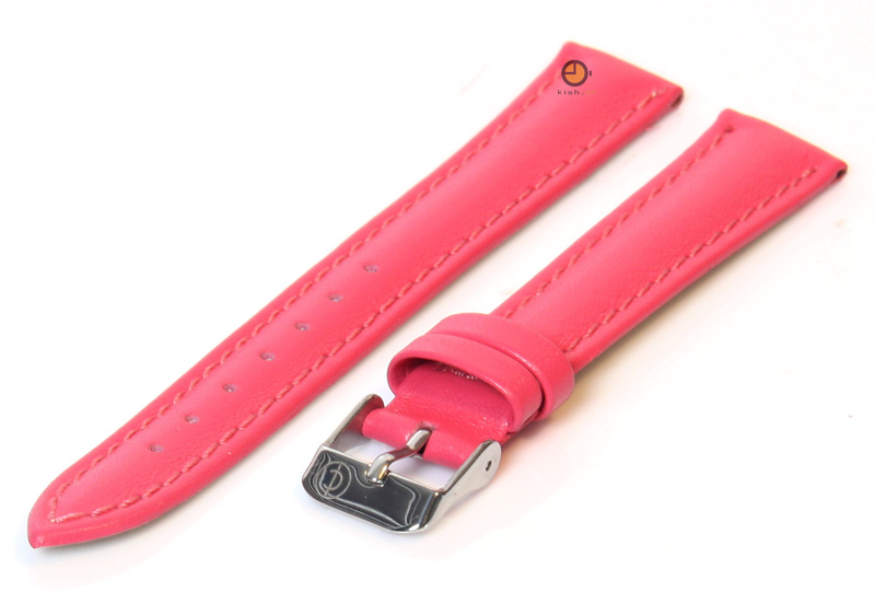 Watchstrap 16mm pink calf leather